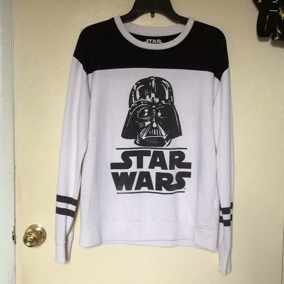Hot Topic Tops - HOT TOPIC Star Wars Darth Vader Crew Neck Pullover